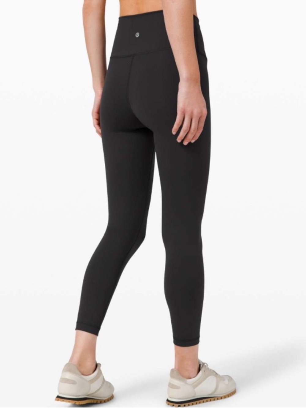 Lululemon Wunder Train High Rise Leggings 6 24” inseam Black Running